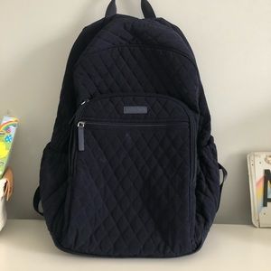 vera bradley navy backpack